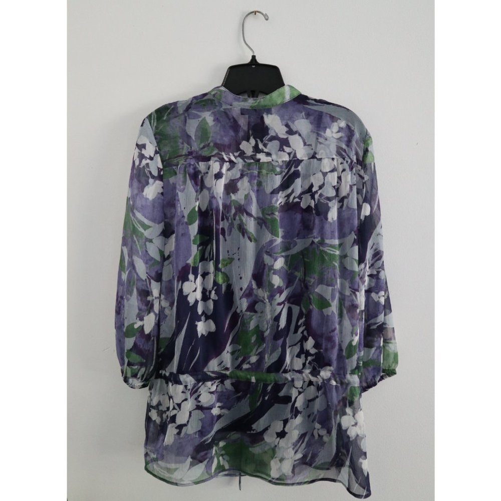 ALFANI Floral Blouse - Picture 5 of 12